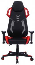 Игровое кресло Cactus CS-CHR-090BLW черный/белый