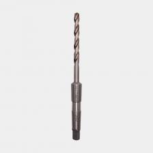 Сверло по металлу РОСИНСТРУМЕНТ широко используется в машиностроении, строительстве, металлообработке и других отраслях хозяйствования. Инструмент представляет собой металлический стержень с острыми элементами на конце и спиралевидными углублениями, по которым удаляется стружка. В состав изделия входит также хвостовик для фиксации сверла в патроне дрели, перфоратора или сверлильного станка. Режущий элемент, который занимает примерно половину диаметра инструмента, создает отверстия цилиндрической формы. В качестве материала изготовления этого вида продукции используются специальные марки быстрорежущей стали. Внимание, изображение товара может отличаться от реального! Верные параметры указаны в технических характеристиках товара.
