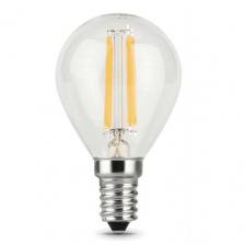 Лампа светодиодная для растений gauss Filament Globe 105801207, E14, G45, 7 Вт, 4100 К