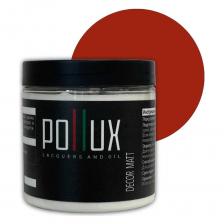 Декоративная краска Pollux Decor Matt - это водно акриловые краски Premium качества российского производства. Предназначена для покраски мебели, радиаторов, а также декоративных элементов из полиуретана, гипса, МДФ, ДСП. Подходит как для первичной окраски поверхности, так и для ремонта и реставрации ранее окрашенных поверхностей. Образует износостойкое покрытие. Благодаря хорошему растеканию легко наносить, ложится ровным слоем. Не требует нанесения дополнительных грунтов. Не содержит растворителей, без запаха, быстросохнущая. Для использования декоративной краски Pollux не требуется специальных малярных навыков.   Ввиду цветопередачи различных устройств, цвет может незначительно отличаться от заявленного на фото! Инструкция по применению: Перед применением тщательно перемешать!!! Подготовка поверхности: Окрашиваемая поверхность должна быть чистой, сухой, обезжиренной, без пыли и загрязнений. Если поверхность ранее окрашена, необходимо удалить отслоившееся старое покрытие, зашкурить твердые, глянцевые поверхности до матовости. Окраска: Нанести 1 слой краски, дождаться полного высыхания - 30 минут. Далее нанести еще 1-2 слоя, с промежуточной сушкой, в зависимости от желаемого результата. Способ нанесения: кисть, валик, распыление.  Для распыления необходимо разбавить водой на 10%. Очистка инструмента: Промыть теплой водой сразу после использования, без применения растворителей.