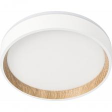 Настенно-потолочный светодиодный светильник Citilux ETALON выполнен в современном стиле. Корпус изготовлен из белого ударопрочного полимера с декоративной окантовкой под дерево (бук), рассеиватель матовый из оптического полимера. Модель оснащена двумя светодиодными модулями – основного света и потолочной подсветки. Можно выбрать цветовую температуру основного света - 3000К-4000К-5500К (тёплый, нейтральный, холодный свет) и уровень яркости потолочной подсветки – 100-40-20%. Для этого, на тыльной стороне светильника, переключателем устанавливается нужный вариант. Цветовая температура потолочной подсветки фиксированная – 3000К. Свет безопасный для глаз, без мерцания и пульсаций. Доступно три режима свечения: «весь свет» - «основной свет» - «потолочная подсветка». Управление осуществляется обычным настенным выключателем. Есть функция памяти последнего режима и функция синхронизации режимов. Изделие обладает высокой энергоэффективностью основного света – 120Лм/Вт, осветит до 6,5м?. Мощность: основной свет - 12Вт, потолочная подсветка - 3Вт. Тип крепления – удобная монтажная платформа. Исключительно лёгкий монтаж. Круглый плоский светильник-таблетка Ситилюкс является стильным и функциональным осветительным прибором, который идеально подойдёт для создания уютной атмосферы спальни и кухни, прихожей и коридора.