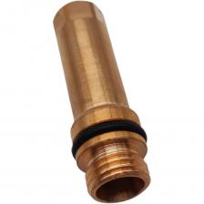 Электрод 220528 для плазменной резки – комплект 5 шт. Совместим с оборудованием: HYPERTHERM MAXPRO200, HSD130. Артикул: 220528.Технические параметры: Рабочий ток: 50 А. Применение: резка низкоуглеродистой и нержавеющей стали, алюминия (толщина до 6 мм). Рабочие газы: воздух, кислород (O?), азот (N?).Преимущества и особенности: Предназначен для механизированной резки, обеспечивает стабильное горение дуги и высокую точность обработки. Изготовлен из термостойких композитных материалов, что увеличивает эксплуатационный ресурс. Конструкция включает систему водяного охлаждения, предотвращающую перегрев и снижающую износ даже при интенсивных нагрузках.Рекомендации: Для максимальной производительности замену выполняйте одновременно с соплом, подобранным под соответствующий ток. Комплект из пяти электродов уменьшает downtime и повышает экономическую эффективность процессов. Идеальное решение для промышленных задач, где критически важны скорость и качество реза.