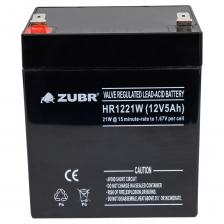 Аккумулятор для ибп ZUBR HR AGM 12v 5ah – устройство, предназначенное для обеспечения стабильного электропитания при отключении основного источника энергии. Акб для источников резервного питания являются универсальными: кассовые аппараты, кассы, медицинское, торговое оборудование, пк, компьютеры, аварийное освещение, телекоммуникации, связь, промышленные установки, электропастухи, эхолоты 12v, детские машинки, скутеры, квадроциклы, электромашины, игрушки для ребенка, фонари, фонарики, весы, опрыскиватели садовые умница, осветительные и переносные приборы, солнечные панели и батареи. Регулярно проверяйте состояние и уровень заряда акб для ибп.
