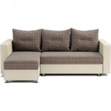 Угловой диван Ария: комфорт и стиль в вашем доме Диван Ария выполнен в современном стиле и сочетает в себе комфорт и функциональность. Диван оснащен вместительным ящиком для белья, что позволяет экономить пространство и поддерживать порядок в гостиной. Каркас дивана выполнен из прочной мебельной древесины, мебельной фанеры, бруса и ЛДСП, что гарантирует долговечность и надежность конструкции. Наполнитель из многослойного ППУ обеспечивает мягкость и комфорт при использовании. Диван Ария оснащен механизмом трансформации "еврокнижка", который позволяет быстро и легко превратить его в просторное спальное место размером 190х140 см. Высота сиденья составляет 43 см, что обеспечивает удобство и комфорт во время отдыха. Угловой диван Ария имеет габариты 225х150х78 см и подходит для размещения в гостиной или другой комнате. Максимальная нагрузка на диван составляет 140 кг, что делает его подходящим для людей разного телосложения. Выбирая угловой диван Ария, вы получаете стильный, комфортный и функциональный предмет мебели, который прослужит вам долгие годы.