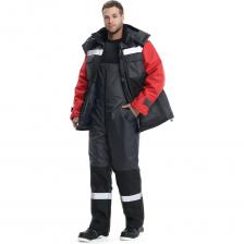 Костюм утепленный рабочий Мир состоит из куртки и полукомбинезона, удлиненная модель. Куртка и полукомбинезон предназначены для жестких условий эксплуатации, сопряженных с сильными загрязнениями технического и животного происхождения на открытом воздухе со смешанными и меняющимися погодными условиями при низких температурах.Куртка:Куртка удлинённая, прямого силуэта c застежкой на двухзамковую молнию и ветрозащитный клапанБоковые утепленные карманы с клапаном, внутренний карман для документовКулиски по линии талии и низу куртки - дополнительная защита от ветраСпециальная конструкция рукава обеспечивает удобство, есть полушерстяные напульсникиОтстегивающийся утепленный капюшонУсиления на куртке из черной и красной ткани состоят из 100% полиэфира, плотностью 220г/м2 с ВО и ПУ покрытием на груди, сзади, на рукавах обеспечивают наиболее высокий уровень защиты от механических воздействий в том числе порез и прокол, а также серьезных загрязненийCОП шириной 5 см обеспечивает хорошую видимостьПолукомбинезон:Полукомбинезон утепленный мужской изготовлен с притачной утепляющей подкладкой, с центральной застёжкой на тесьму - молния по передним половинкам, закрытая ветрозащитной утепленной планкой и бретелями из эластичной лентыПо низу полукомбинезона усиление со стороны шагового шва из ткани составом 100% полиэфир, плотностью 220г/м2 с ВО и ПУ покрытиемCОП шириной 5 см обеспечивает хорошую видимостьТкань верха куртки и полукомбинезона : 100% полиэфир, плотностью 115г/м2 с ВО и ПУ покрытием ( обеспечивает наилучшую защиту от погодных условий ветер/дождь/снег).Утеплитель: синтепон в куртке плотностью 460 г/м2, в полукомбинезоне 240 г/м2Подкладка: 100% полиэстер3 класс защиты от пониженных температур воздуха, для эксплуатации в I,II,III,IV климатических поясахЦвет основной ткани - серый с усилением красного и черного цветовЗащитные свойства:Защита от общих производственных загрязненийЗащита от пониженных температурЗащита от истиранияСветоотражающие элементыРекомендации по уходу:Максимальная температура стирки 40° С мягкий режимПрофессиональная сухая в тетрахлорэтилене и во всех растворителях, перечисленных для символа Р мягкий режимГлажение при максимальной температуре подошвы утюга 110°СГлажение с паром может вызвать необратимое последствиеБарабанная сушка запрещенаВертикальная сушка без отжима