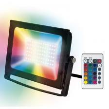 Прожекторы светодиодные Uniel ULF-F60-30W/RGB IP65 200-240В BLACK, цена за 1 шт