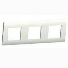 Ecoplast Рамка 3-постовая (белый) LK45, 854304-1 1 шт