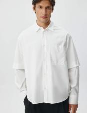 Рубашка-трансформер из поплина