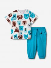 Комплект для мальчика: футболка, брюки PlayToday, Мультицвет