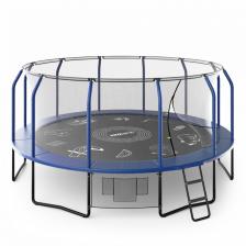 Батут UNIX line 16 ft (4.88 м) SUPREME GAME (blue)