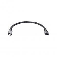 Интерфейсный кабель для передачи данных с зарядкой до 240 W Power Delivery. Обратите внимание: Данный удлинительный кабель может передавать видеосигналы DP и HDMI с максимальным разрешением до 8K 60Hz/ 5K 60Hz, поддерживает работу двух экранов 4K 60Hz на двух мониторах. Но для этого в подключаемом устройстве у порта USB TYPE C нужна эмуляция режима DP Alt Mode. Кабель не подходит для устройств с USB Type C, где данный разъём выполняет только роль последовательного порта. Изучите характеристики ноутбука или компьютера, к которому вы подключаете кабель на предмет наличия логического интерфейса DisplayPort в разъёме USB Type C (DisplayPort alternate mode). Совместим с USB 3.2, 3.1, Thunderbolt 3 и работает с Mac book Pro, iMac, iMac Pro, Mac book Air, Windows Thunderbolt 3 Laptop & PCs, док-станциями, высокоскоростными устройствами хранения данных. Сила тока зарядки – до 5A Мощность умной зарядки – 240 W Скорость передачи данных – до 40 Гбит/сек Встроенная микросхема – преимущество этого кабеля Поддерживает стандарт быстрой зарядки PD (Power Delivery 5 ампер 240 Ватт) – быстро заряжает смартфоны и планшеты от зарядного или других устройств. Сделан с большим запасом прочности: проводники из меди и усиленная изоляция (внешний диаметр кабеля 4.5 мм) держат высокую температуру и не плавятся Кабель в оплетке - защита от заломов и порезов Длина 0,3 м  