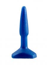 Анальная пробка Синий анальный стимулятор Small Anal Plug - 12 см.