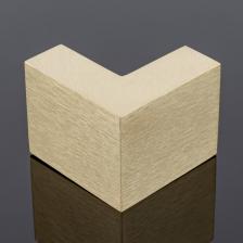 Угловой соединитель трубы Соединитель трубы SERVICE PLUS 30x10, угловой 90, брашированное золото, sus304 S02-504BGD/sus304