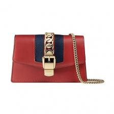 GUCCI Сумка Sylvie Leather Shoulder Bag (Basic Set+Box)
