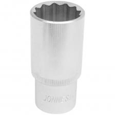 12-гранная головка торцевая Головка торцевая глубокая 12-гранная (1/2"DR; 28 мм) Jonnesway S04HD4728