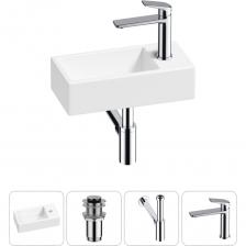 Все составляющие набора проходят деликатные апгрейды для достижения абсолютной гигиены, надежности монтажных элементов и максимального удобства в пользовании. В процессе обжига керамики при температуре 1250° С образуется плотная трехслойная фарфоровая структура, которая придает прочность и обеспечивает белизну как внутренней, так и внешней поверхности умывальника. Антибактериальное грязеотталкивающее покрытие керамики Lavinia Boho препятствует образованию налета и размножению патогенных бактерий. Для регулярной уборки раковины достаточно использования теплой воды и мягкой салфетки. Конструкция всех элементов набора идеально сочетается. Интуитивно понятный монтаж позволяет за считанные минуты осуществить сборку и подключение всех элементов набора, не прибегая к помощи профессионалов, и наслаждаться полученным результатом каждый день. Четко отлаженная система отгрузки позволяет каждому покупателю получить сантехнику в отличном состоянии со всеми гарантийными документами на покупку. Перед погрузкой каждое изделие из комплекта проходит детальный визуальный осмотр для предупреждения возможных царапин и повреждений. Комплект поставляется в единой коробке, в которой размещены все элементы набора в дополнительных индивидуальных упаковках, что гарантирует наличие всех позиций и их сохранность.