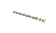Hyperline UUTP4R-C6-S23-IN-LSZH-GY-305 (АКЦИЯ!) Кабель витая пара, неэкранированный U/UTP, категория 6, 4 пары 23 AWG, 4х2х0,57 мм, однопроволочные жилы, LSZH, нг(А)-HF, внутренний -40°C – +75°C, серый, системная гарантия 25 лет, катушка 305м [UUTP4R-C6-S23-IN-LSZH-GY-305(АКЦ)]