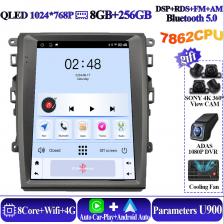 9,7 "Android 15 для Ford Mondeo Fusion MK 5 2013-2018 автомобильный радиоприемник мультимедийный плеер видео стерео 5G головное устройство дисплей DVD Wi-Fi