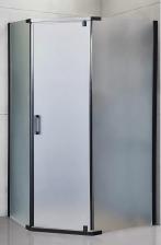 Душевой уголок Royal Bath TR 85х120 профиль черный стекло матовое