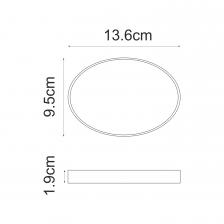 Мыльница WasserKRAFT Havel (K-7429) белая
