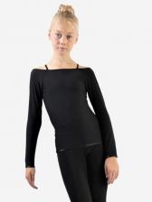 Топ для фигуристов «АЛЬФА-5» IceDress, Черный