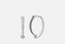 Серьги Золотые Бриллиант 2 шт VESNA JEWELRY