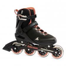 Роликовые коньки Sirio 84 женские ROLLERBLADE, черный