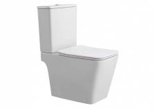 Унитаз-компакт AQUATEK Либра New AQ1263NT-00 с сиденьем белый