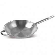 Сковорода Luxstahl с двумя ручками C24131 34 см серебристый 32 см 22 см 4.2 мм