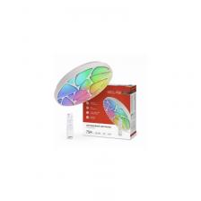 Светильник светодиодный COMFORT SHELL-RGB 75Вт 230В 3000-6500K 6000Лм 500x80мм с пультом ДУ IN HOME, цена за 1 шт.