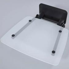 Сиденье для душа Black&White черное матовое