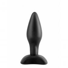 Анальная пробка Pipedream Mini Silicone Plug, черная