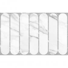 Коллекция «Арко» представляет собой идеальное сочетание античной классики и современного стиля. Название коллекции акцентирует внимание на арочных формах, которые особенно заметны на декоративном фоне. Замкнутая аркообразная геометрия, представленная в двух рельефах – крупном и мелком – напоминает каннелюры, характерные для ионического ордера. Классическую атмосферу подчеркивают базовые глянцевые плиты с текстурой мрамора. Коллекция станет идеальным выбором для тех, кто ценит сочетание классического дизайна с современными тенденциями.