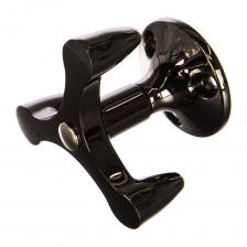 Мебельный трехрожковый крючок Мебельный крючок JET 589 трехрожковый, черный никель CQ589Z.003NP99