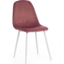 Легкий и элегантный дизайн стула BREEZE из коллекции Modern украсит собой любую домашнюю обстановку. Этот удобный и легкий стул будет отличным украшением городской квартиры, загородного дома, кафе или ресторана. Вельветовая обивка благородного цвета будет органично смотреться в любом помещении. Удобные формы сиденья и спинки обеспечат комфорт на протяжении длительного времени. Ножки стула выполнены из металла и окрашены в белый цвет. Это прочный и долговечный материал, не требующий специального ухода, способный выдерживать большую нагрузку. Тканевая обивка кораллового цвета не мнётся, не меняет форму, пропускает воздух, экологична и гипоаллергенна. Стул подойдёт для гостиной, для кухни, для спальни, для ресторана или для кафе. Стул очень прост в сборке, инструкция по сборке прилагается.