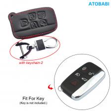 Кожаный чехол для автомобильного ключа с дистанционным управлением, аксессуар для Land Rover LR4 Discovery LR2 Range Rover Sport Evoq Vogue Jaguar
