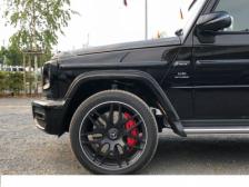 Кованые диски Mercedes G63 AMG r22x10J ET36 5x130 чёрный с белой проточкой A46340120007X71