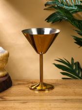 Бокал для мартини «Золото», 11x11x17.5 см, нержавеющая сталь