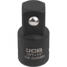 Адаптер-переходник ударный 3/8"(F)х1/2"(M) от бренда JCB является надежным и прочным инструментом, предназначенным для использования с пневматическими или электрическими ударными гайковертами.Изготовлен из хромомолибденовой стали (Cr-Mo), обеспечивающей долговечность и надежность в эксплуатации. Он обладает высокой прочностью и устойчивостью к ударам, что позволяет использовать его при выполнении тяжелых задач и работе с высокими нагрузками.Адаптер имеет размеры 3/8''(F) и 1/2''(M), что позволяет соединять гайковерты и насадки с разными размерами головок.Преимущество использования данного адаптера заключается в его универсальности - он позволяет эффективно соединять различные инструменты и насадки, что облегчает работу и повышает производительность.Применяется на станциях технического обслуживания автомобилей (СТО), в автосервисах, в строительстве, в промышленности