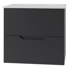 Тумба с раковиной Orange Li-60Tub+Ra Black