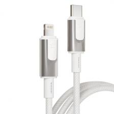 Кабель VLP Force Line Type-C - Lightning 3A PD30W 1.2m White (Белый)