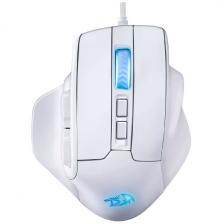 Проводная игровая мышь Redragon Bullseye, белый, RGB, 7 кнопок, 12400dpi