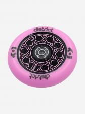 Колесо District Zodiac 110 мм с подшипниками ABEC-9 для трюковых самокатов, Розовый