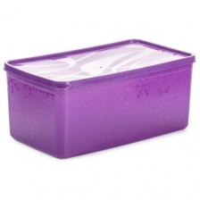 Attribute Контейнер для заморозки Alaska SA-985, 15.3x26.3 см, фиолетовый, 1 шт.