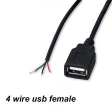 Кабель-удлинитель с разъемом USB Type-C, 4 контакта, 2 контакта