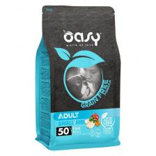 Oasy Dry Grain Free Small / Mini Breed Professional сухой корм для взрослых собак мелких и миниатюрных пород беззерновой с РЫБОЙ - 2,5 кг повседневный супер премиум беззерновые для взрослых с рыбой породы мелкого размера мешок Импортный корм 1 уп. х 1 шт. х 2.5 кг