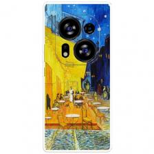 Чехол на Tecno Phantom X2 Pro / Техно Фантом Х2 Про с принтом Ван Гог Желтый дом