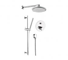 Remer Minimal Душевая система для душа скрытого монтажа термостатическая на 2 режима (со скрытой частью и душевым набором)