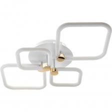 Потолочная люстра OTTIMO от бренда Ritter представляет собой воплощение современного стиля и высоких технологий. Белый цвет с золотыми элементами придаёт ей универсальность, позволяя гармонично вписываться в различные стили интерьера: лофт, прованс, классика, сканди, минимализм и другие. Основным преимуществом этой люстры является наличие голосового управления через помощников Алиса и Маруся. Больше не нужно искать пульт или подходить к выключателю. Достаточно просто сказать команду и диодный светильник изменит яркость или цветовую температуру по вашему желанию. Люстра подвесная изготовлена из металла и акрила. Монтаж не требует специальных навыков и подходит для всех типов потолков, в том числе натяжных. Светодиоды, используемые в четырёх квадратных плафонах, обеспечивают хорошее качество освещения. При этом они потребляют значительно меньше электроэнергии по сравнению с традиционными лампочками накаливания. Подвесная лед люстра способна осветить пространство до 46 м2. Имеет три режима освещения: тёплый, нейтральный и холодный свет. Для дополнительного комфорта предусмотрен ночной режим. Ночник мягко освещает комнату, не мешая сну. Светодиодный светильник оснащен пультом Д/У. С его помощью можно регулировать яркость освещения, управлять оттенком и комбинациями света. Это умная лампа, которая адаптируется под ваши нужды. Она идеально подходит для использования в качестве основного источника света в любой комнате: спальня, кухни, зал, прихожая, гостиная, коридор, детская и др.