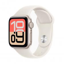 Умные часы Apple Watch SE 3 GPS, 44 мм, Starlight Aluminium Case with Starlight Sport Band, M/L